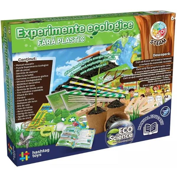 Set experimente ecologice. Kit STEAM