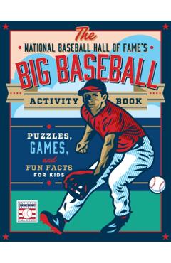 Coperta cărții 'National Baseball Hall of Fame's Big Baseball Activity Book -'