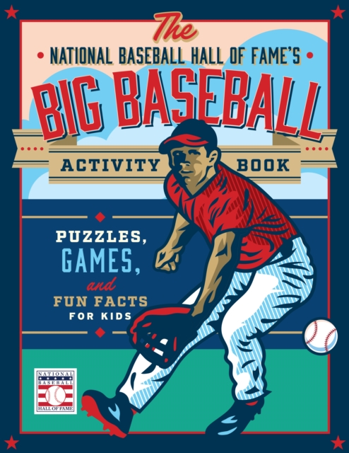 Coperta cărții 'National Baseball Hall of Fame's Big Baseball Activity Book -'