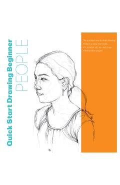 Coperta cărții 'Quick Start Drawing People -'