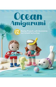 Coperta cărții 'Ocean Amigurumi - Valerie Moreau'