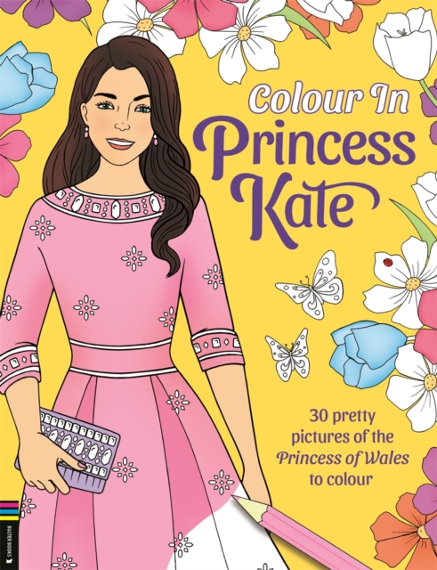 Coperta cărții 'Colour in Princess Kate - Georgie Fearns'
