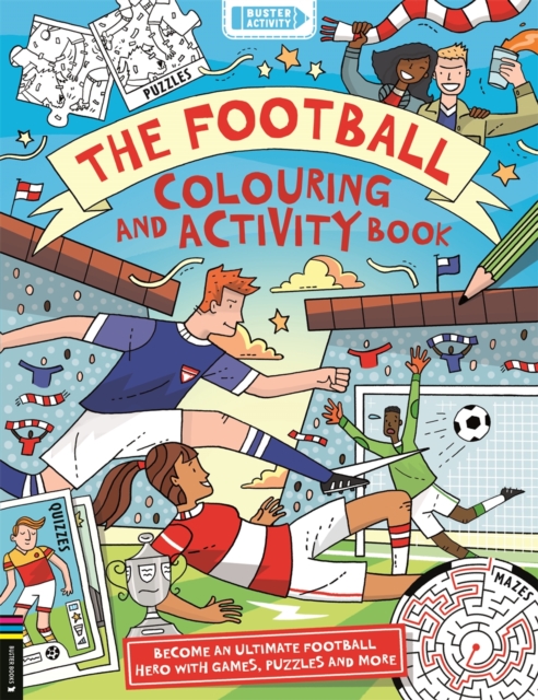Coperta cărții 'Football Colouring and Activity Book - Clive Gifford'