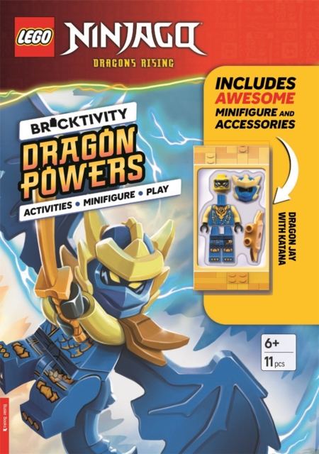 Coperta cărții 'LEGO® NINJAGO® Activity Book with Minifigure -'