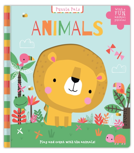 Coperta cărții 'Puzzle Pals: Animals - Rebecca Weerasekera'