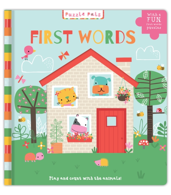 Coperta cărții 'Puzzle Pals: First Words - Rebecca Weerasekera'