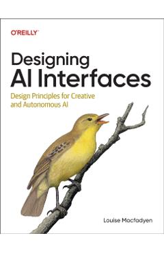 Coperta cărții 'Designing AI Interfaces - Louise Macfadyen'