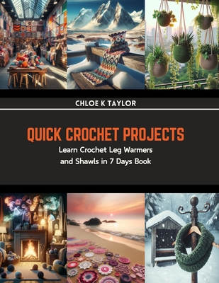 Quick Crochet Projects: Learn Crochet Leg Warmers and Shawls in 7 Days Book - Chloe K. Taylor