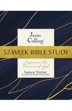 Poza produsului Jesus Calling 52-Week Bible Study: Experience the Presence of God - Sarah Young