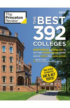 Coperta cărții 'The Best 392 Colleges, 2027: In-Depth Profiles & Ranking Lists to Help Find the Right College for You -'