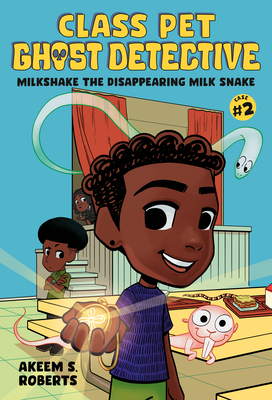 Coperta cărții 'Milkshake the Disappearing Milk Snake: A Graphic Novel - Akeem S. Roberts'