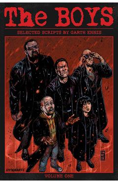 Coperta cărții 'The Boys Scriptbook Volume 1 - Garth Ennis'