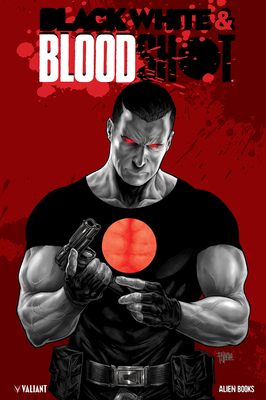 Coperta cărții 'Black, White & Bloodshot - Brian Azzarello'