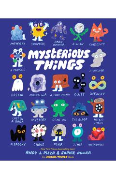 Coperta cărții 'Mysterious Things - Andy J. Pizza'