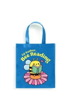 Coperta cărții 'I'd Rather Bee Reading Reusable Shopping Bag -'