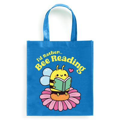 I'd Rather Bee Reading Reusable Shopping Bag - 
