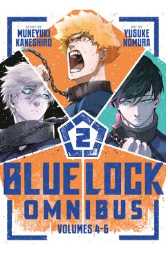Coperta cărții 'Blue Lock Omnibus 2 (Vol. 4-6) - Muneyuki Kaneshiro'