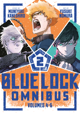 Coperta cărții 'Blue Lock Omnibus 2 (Vol. 4-6) - Muneyuki Kaneshiro'