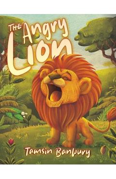 Coperta cărții 'The Angry Lion - Tamsin Banbury'