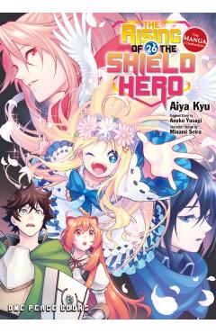 Coperta cărții 'The Rising of the Shield Hero Volume 26: The Manga Companion - Aiya Kyu'