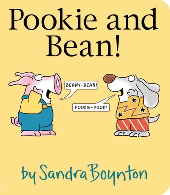 Coperta cărții 'Pookie and Bean! - Sandra Boynton'