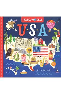 Coperta cărții 'Hello, World! USA - Jill Mcdonald'