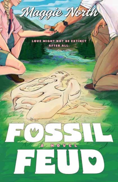 Coperta cărții 'Fossil Feud - Maggie North'
