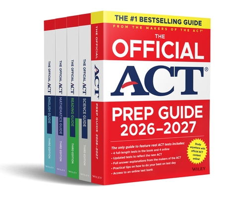 Coperta cărții 'The Official ACT Subject Guides 2026 - 2027, Complete Set -'
