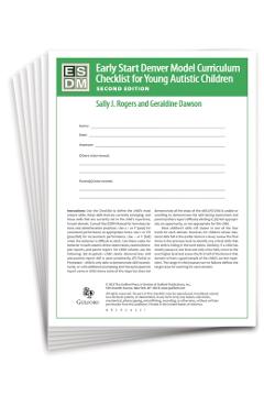Early Start Denver Model Curriculum Checklist for Infants and Young Autistic Children - Sally J. Rogers