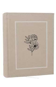 Poza produsului Nkjv, Journal the Word Bible: Reflect, Journal or Create Art Next to Your Favorite Verses (Stone Leathersoft Over Board, Red Letter, Comfort Print) - 