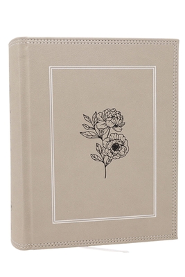 Nkjv, Journal the Word Bible: Reflect, Journal or Create Art Next to Your Favorite Verses (Stone Leathersoft Over Board, Red Letter, Comfort Print) - 