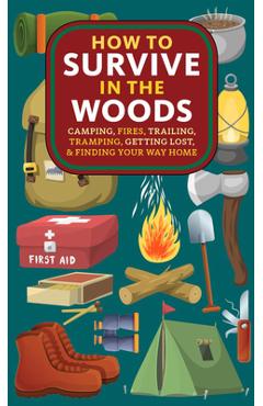 Coperta cărții 'How to Survive in the Woods: Camping, Fires, Trailing, Tramping, Getting Lost, and Finding Your Way Home - A. Hyatt'