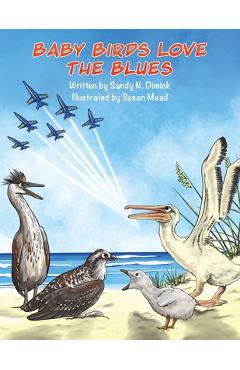 Coperta cărții 'Baby Birds Love the Blues - Sandy N. Dimick'