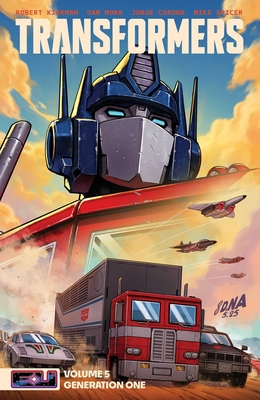 Coperta cărții 'Transformers Vol. 5: Generation One - Robert Kirkman'