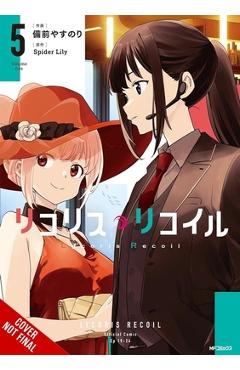 Coperta cărții 'Lycoris Recoil, Vol. 5 (Manga) - Spider Spider Lily'