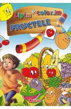 Poza produsului Lipim si coloram. Fructele