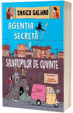 Coperta cărții 'Agenția secretă a salvatorilor de cuvinte - Enrico Galiano'