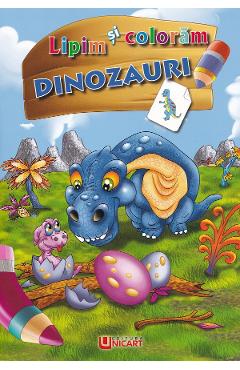 Poza produsului Lipim si coloram. Dinozauri