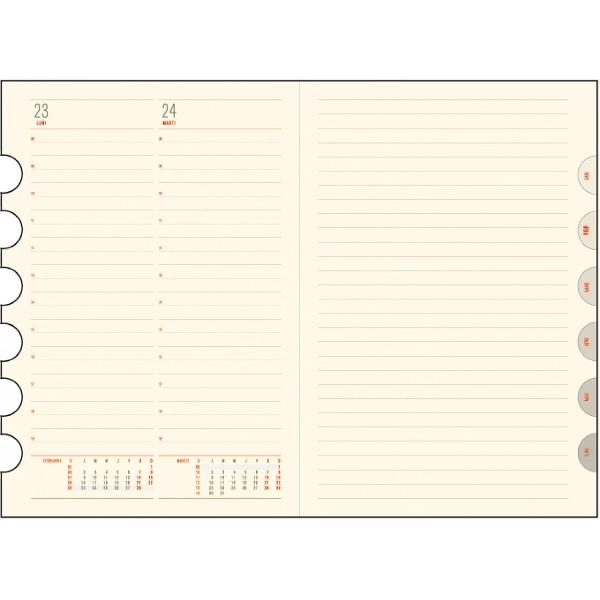 Agenda zilnica 2026 A5: Negru. Office Ego