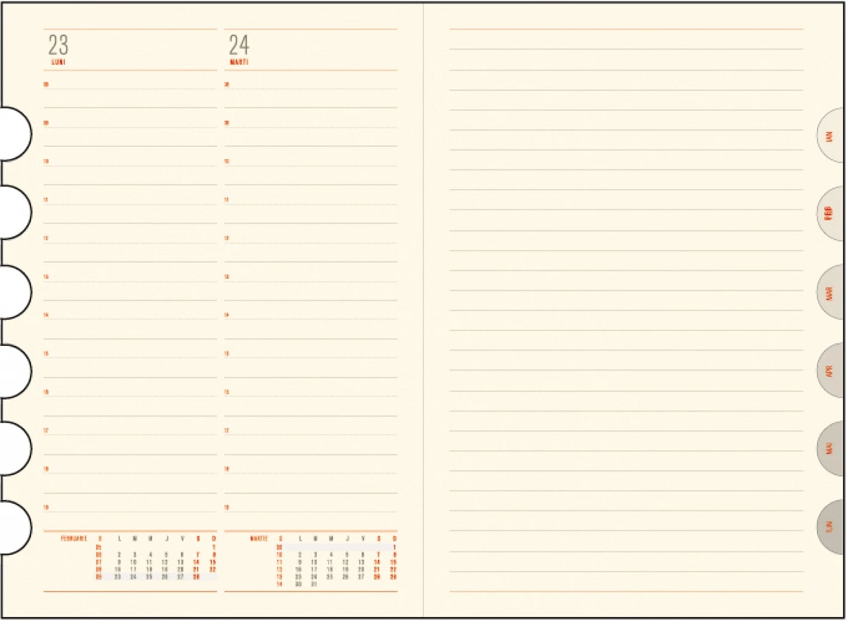 Agenda zilnica 2026 A5: Negru. Office Ego