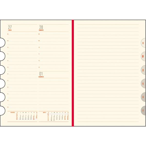 Agenda zilnica 2026 A5: Negru. Office Ego