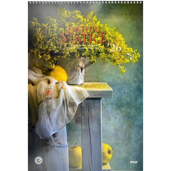 Calendar perete 2026: Naturi statice