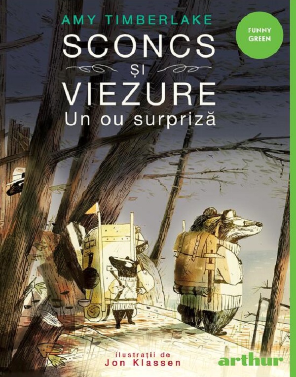 Sconcs si viezure. Un ou surpiza - Amy Timberlake