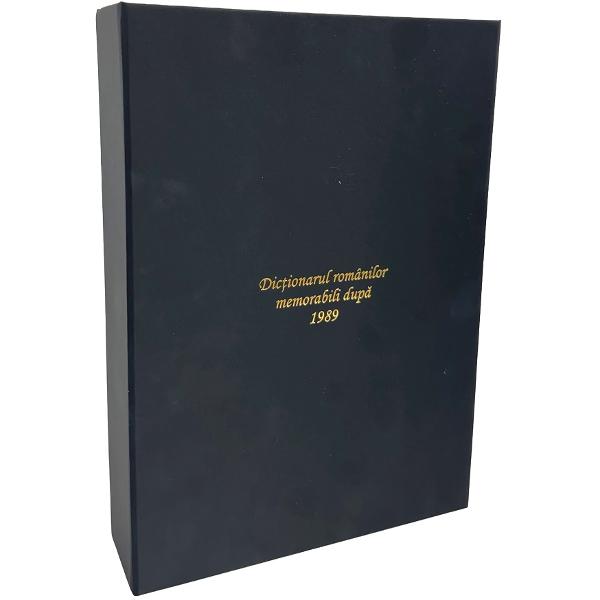 Cutie pentru Dictionarul romanilor memorabili dupa 1989