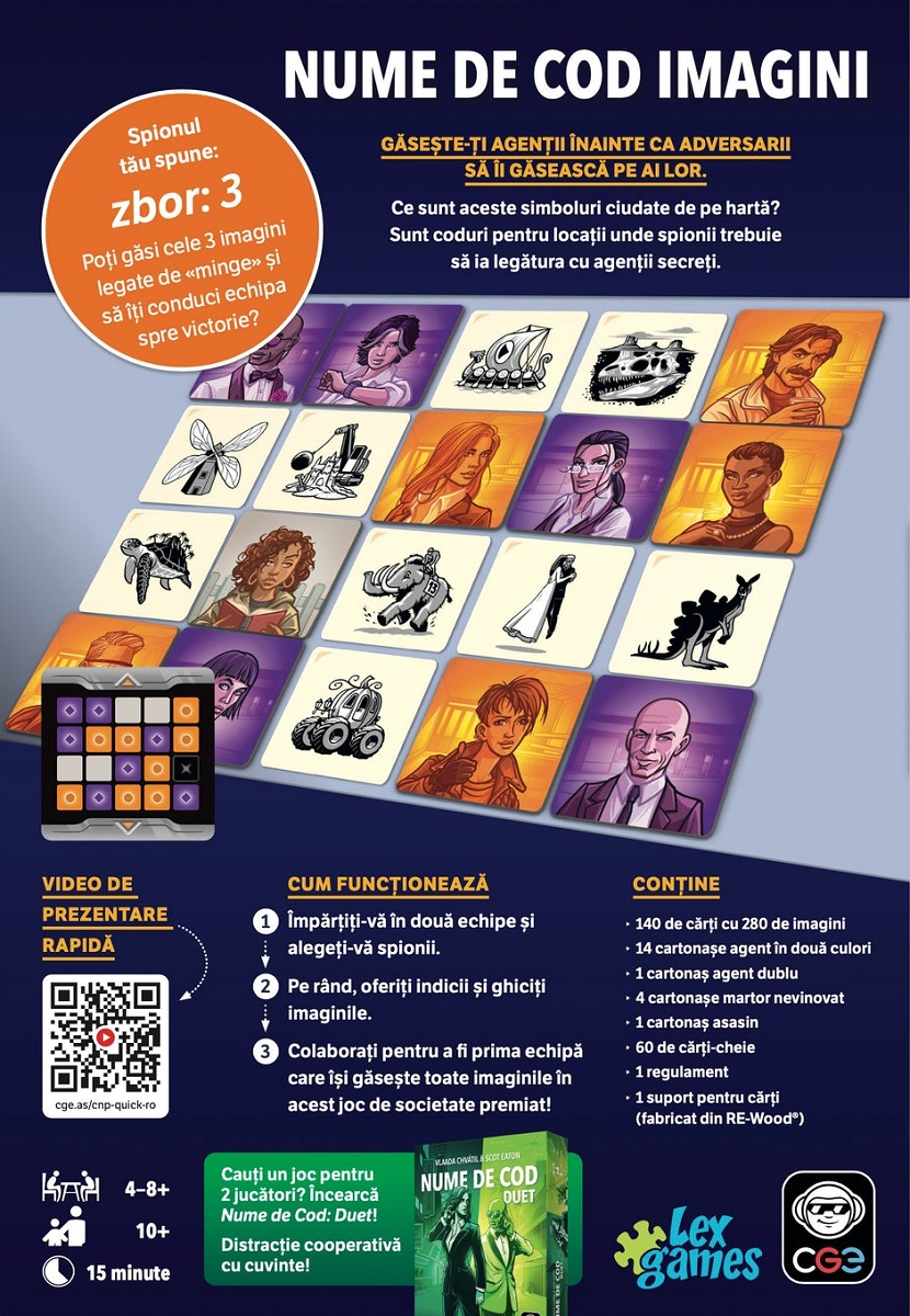 Joc de societate: Nume de Cod. Imagini