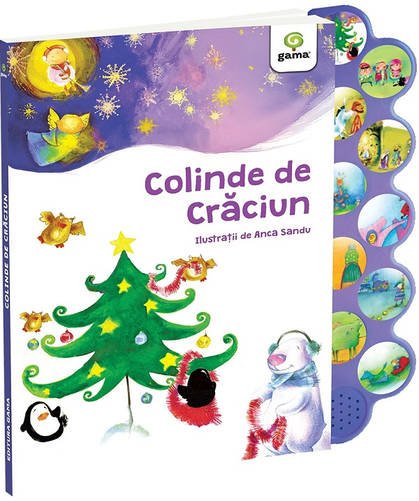 Colinde de Craciun. Carte cu sunete