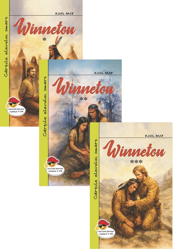 Pachet 3 volume: Winnetou - Karl May