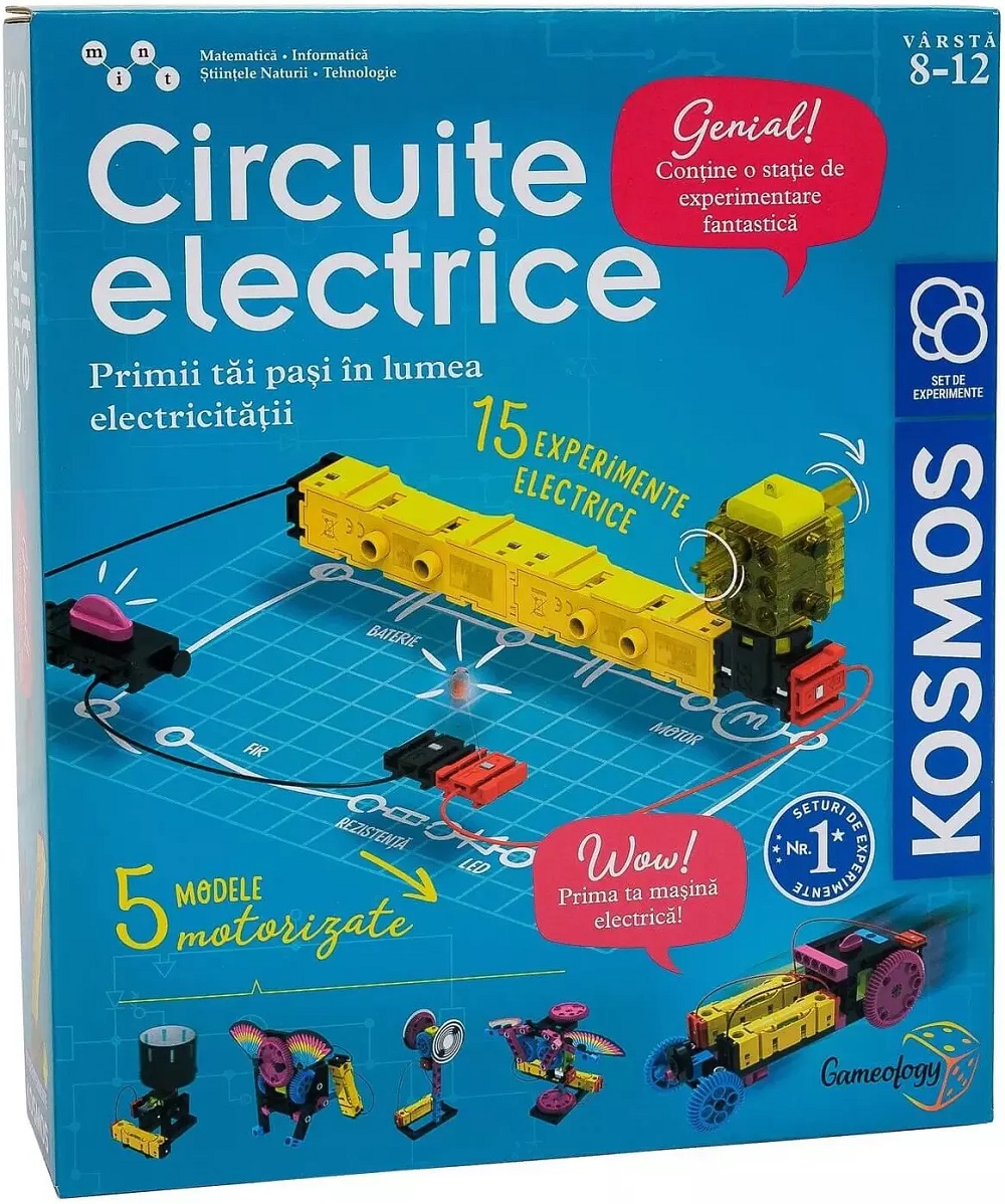 Set educativ STEM: Circuite electrice