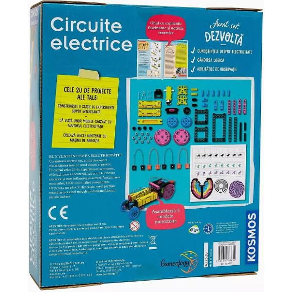 Set educativ STEM: Circuite electrice
