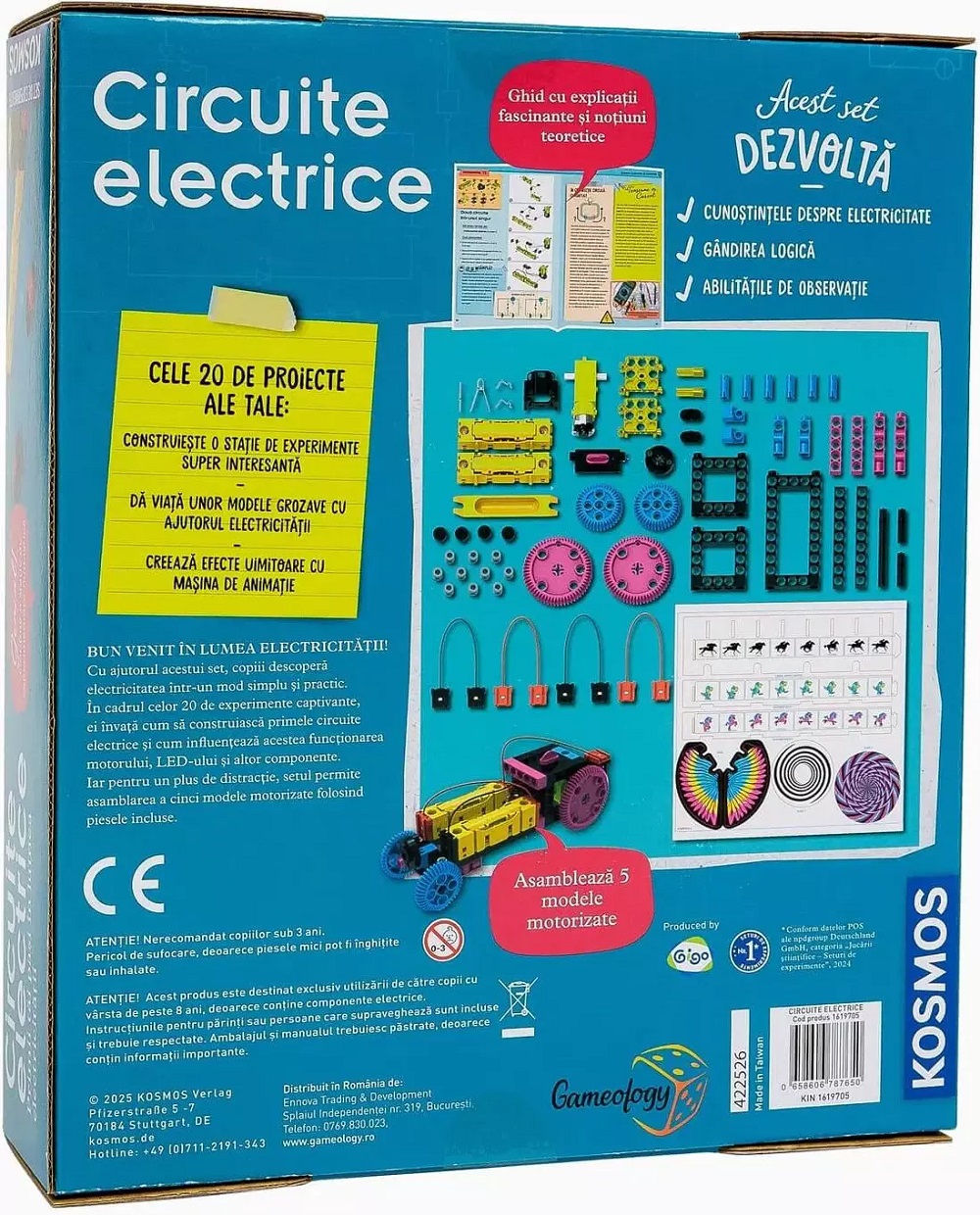 Set educativ STEM: Circuite electrice